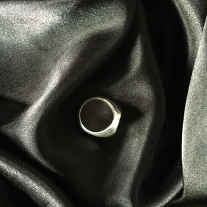 Sister Silver Signet Ring.