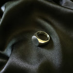 Round Signet Ring.