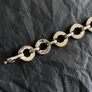 Vintage Round Link Chain Bracelet