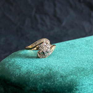 Vintage 9ct Gold Constellation Ring