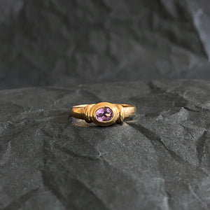 Vintage 9ct Gold Amethyst Ring