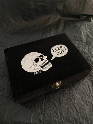 'Keep Out' Jewellery Box