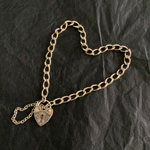 Vintage Heart Padlock Bracelets - Pick yours!