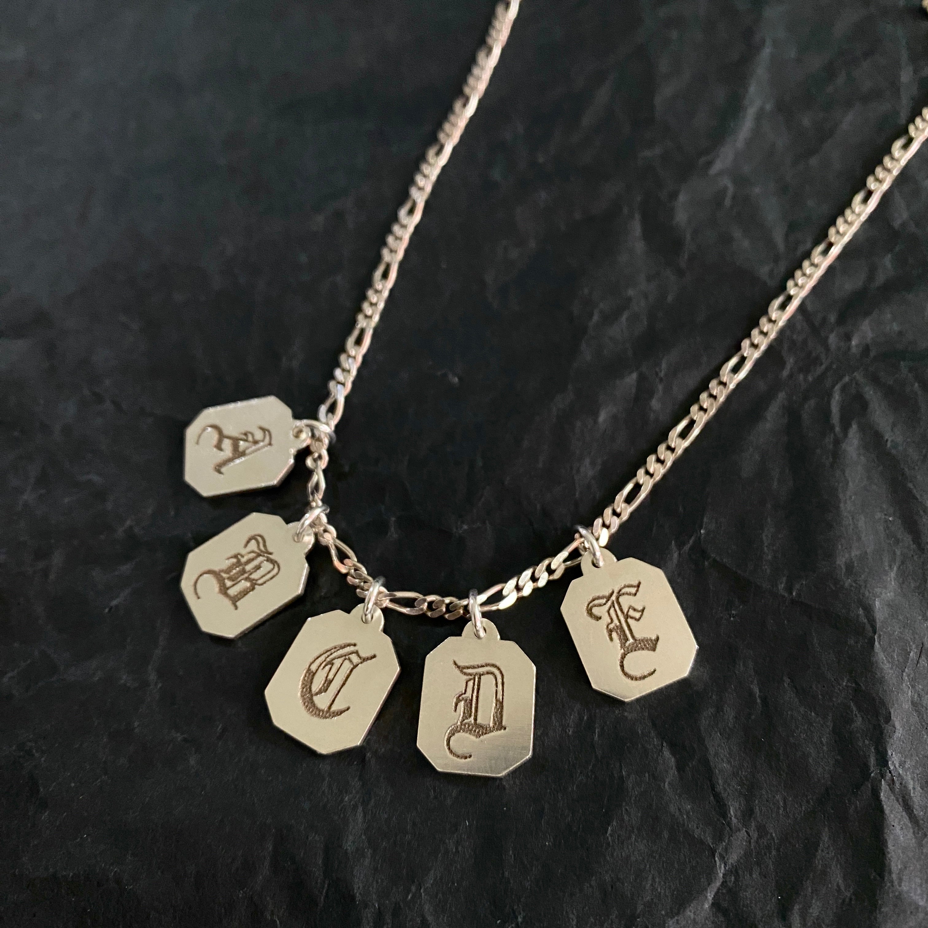 Custom Letter Necklace