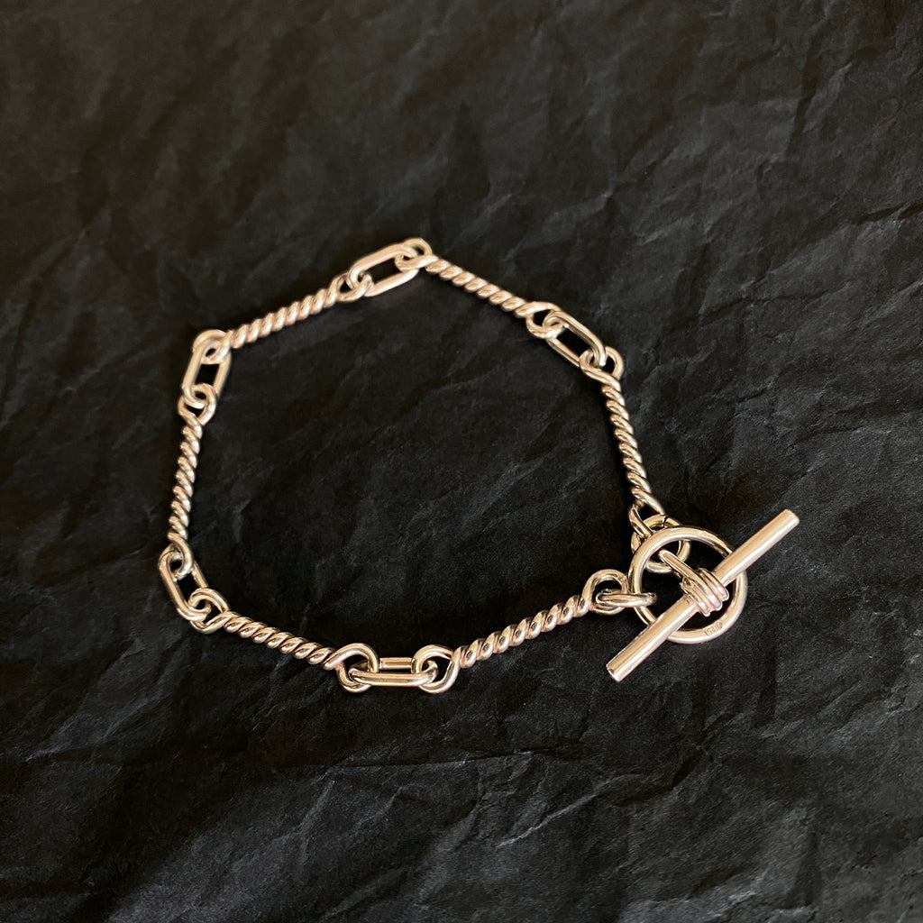 Vintage Twisted FOB (Toggle) Bracelet