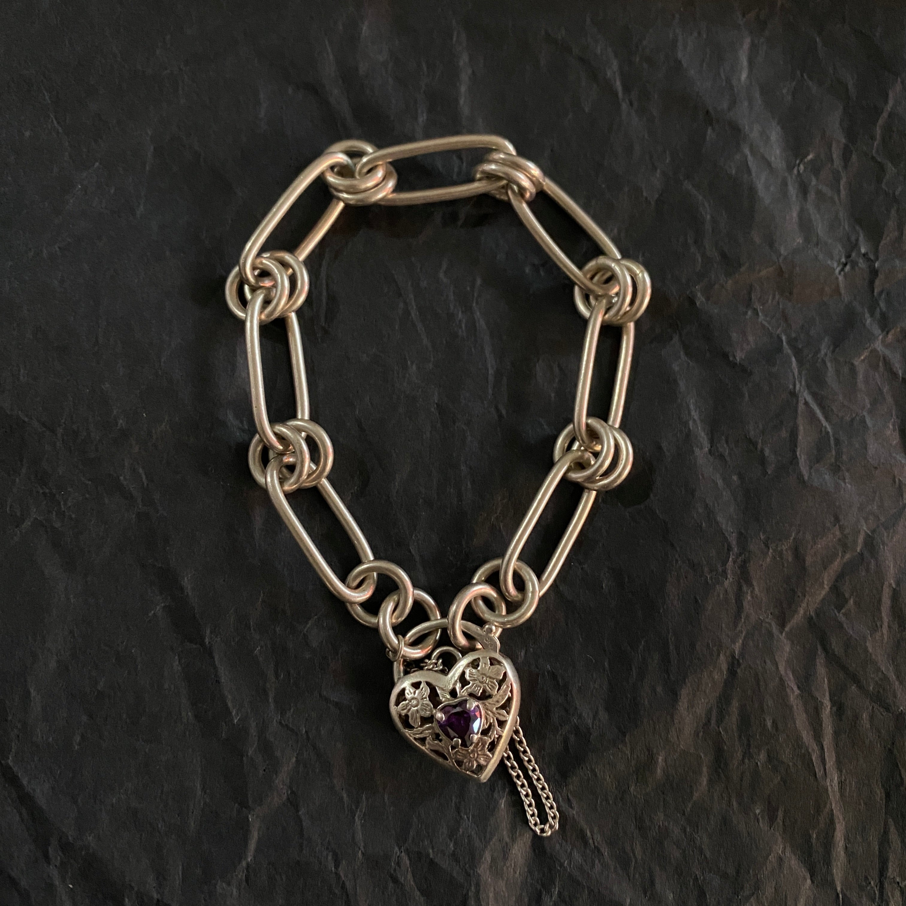 Vintage Heart Padlock Bracelets - Pick yours!