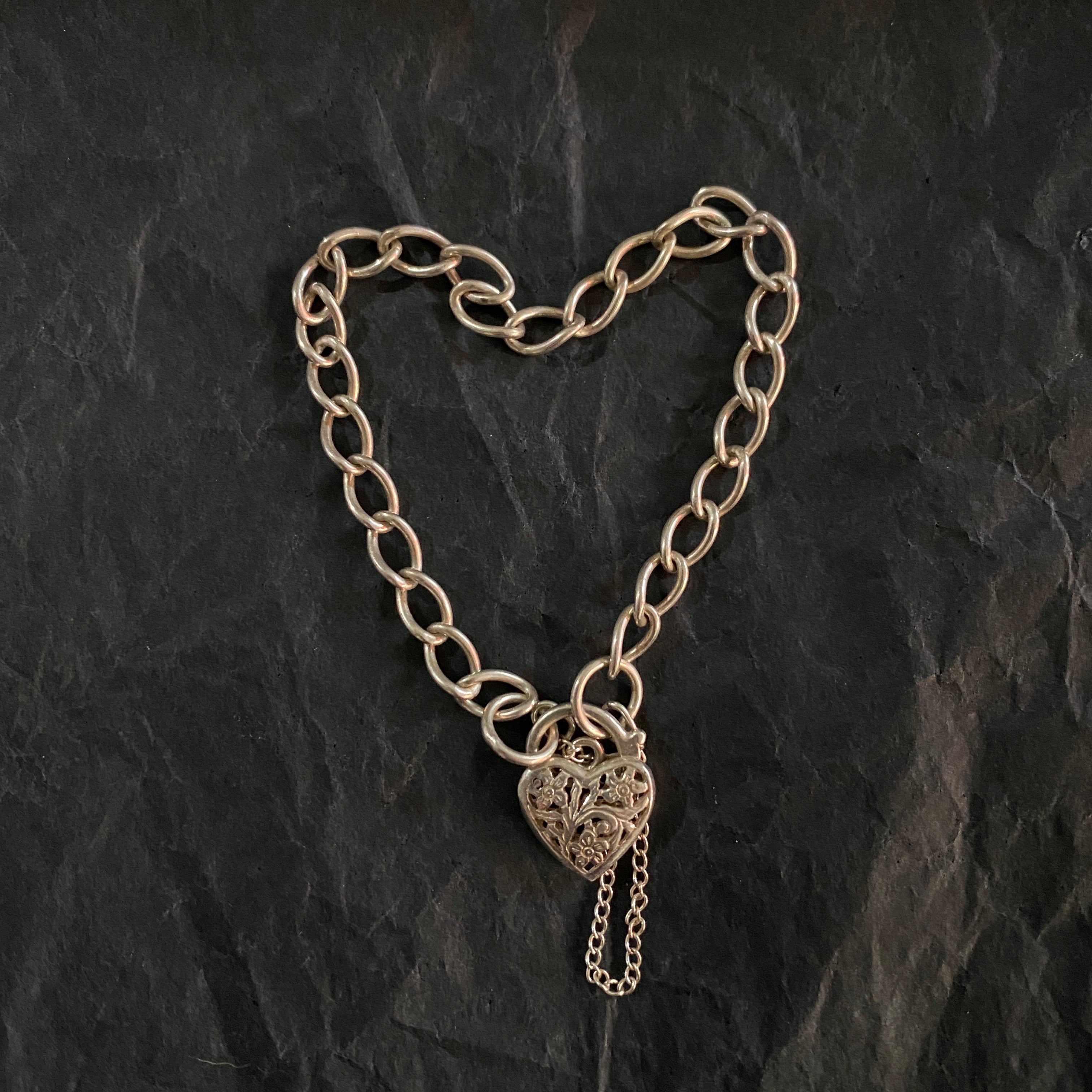 Vintage Heart Padlock Bracelets - Pick yours!