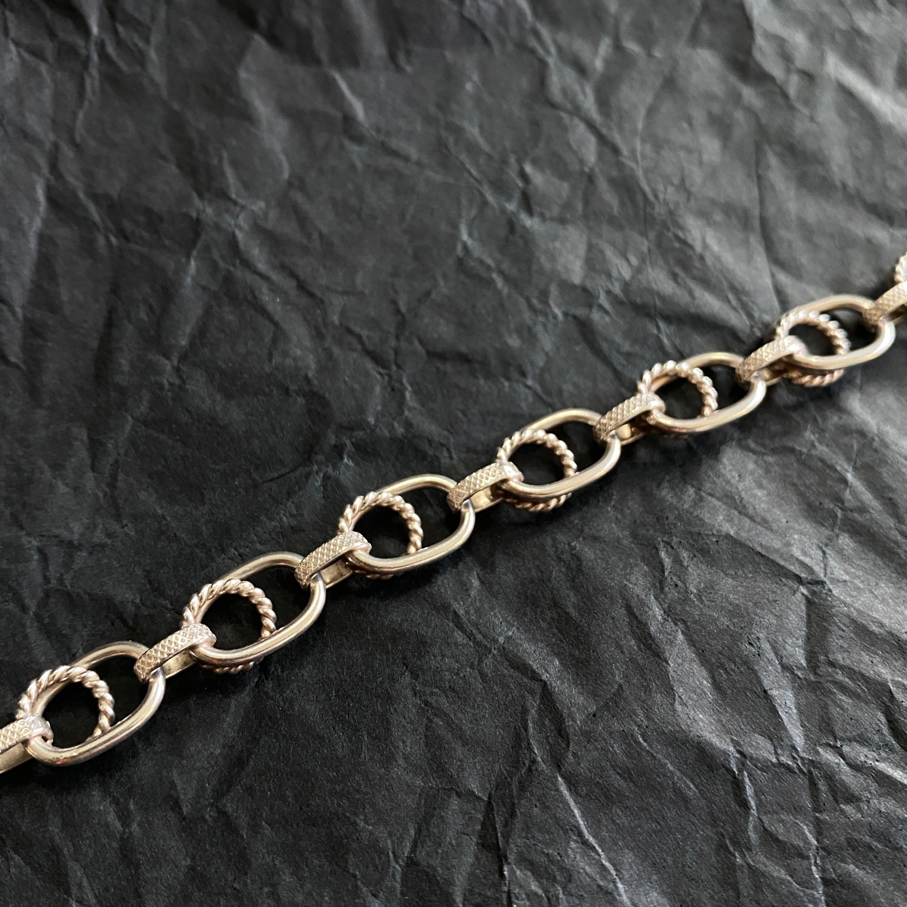 Vintage Unique Fancy Chain Bracelet