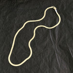 Flat Herringbone Snake Necklace