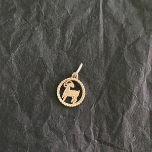 Vintage Zodiac Sign Necklace