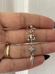 Vintage Fleur De Lis Earring