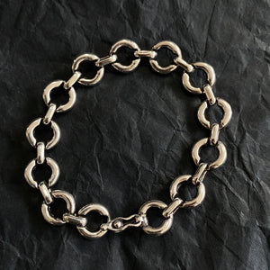 Vintage Round Link Chain Bracelet