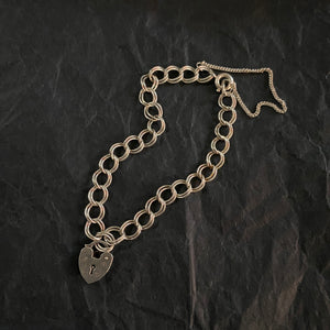 Vintage Heart Padlock Bracelets - Pick yours!