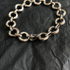 Vintage Round Link Chain Bracelet