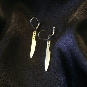 Knife Earrings.