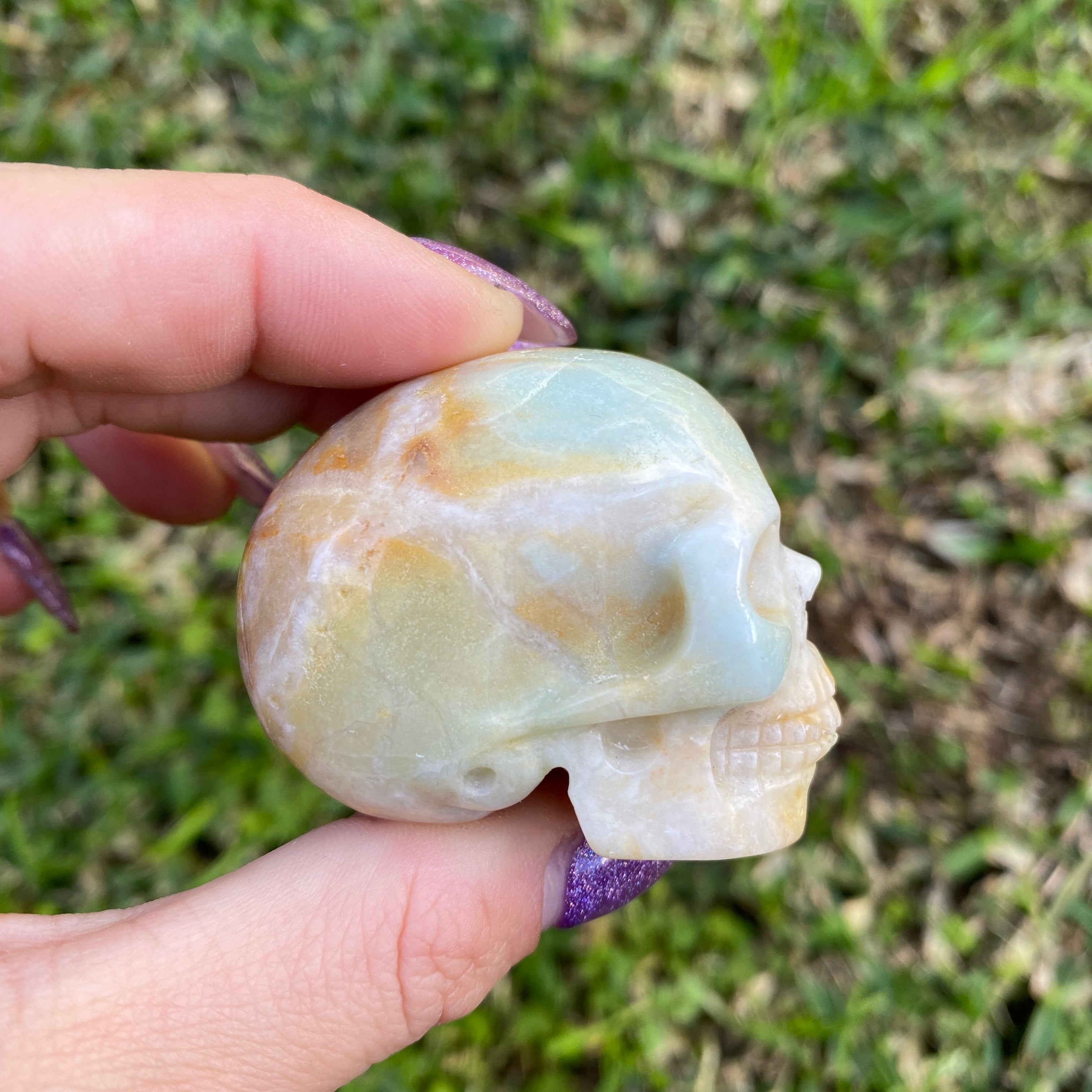 Medium Gemstone Skull.
