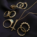 9ct Gold Ready Pieces.