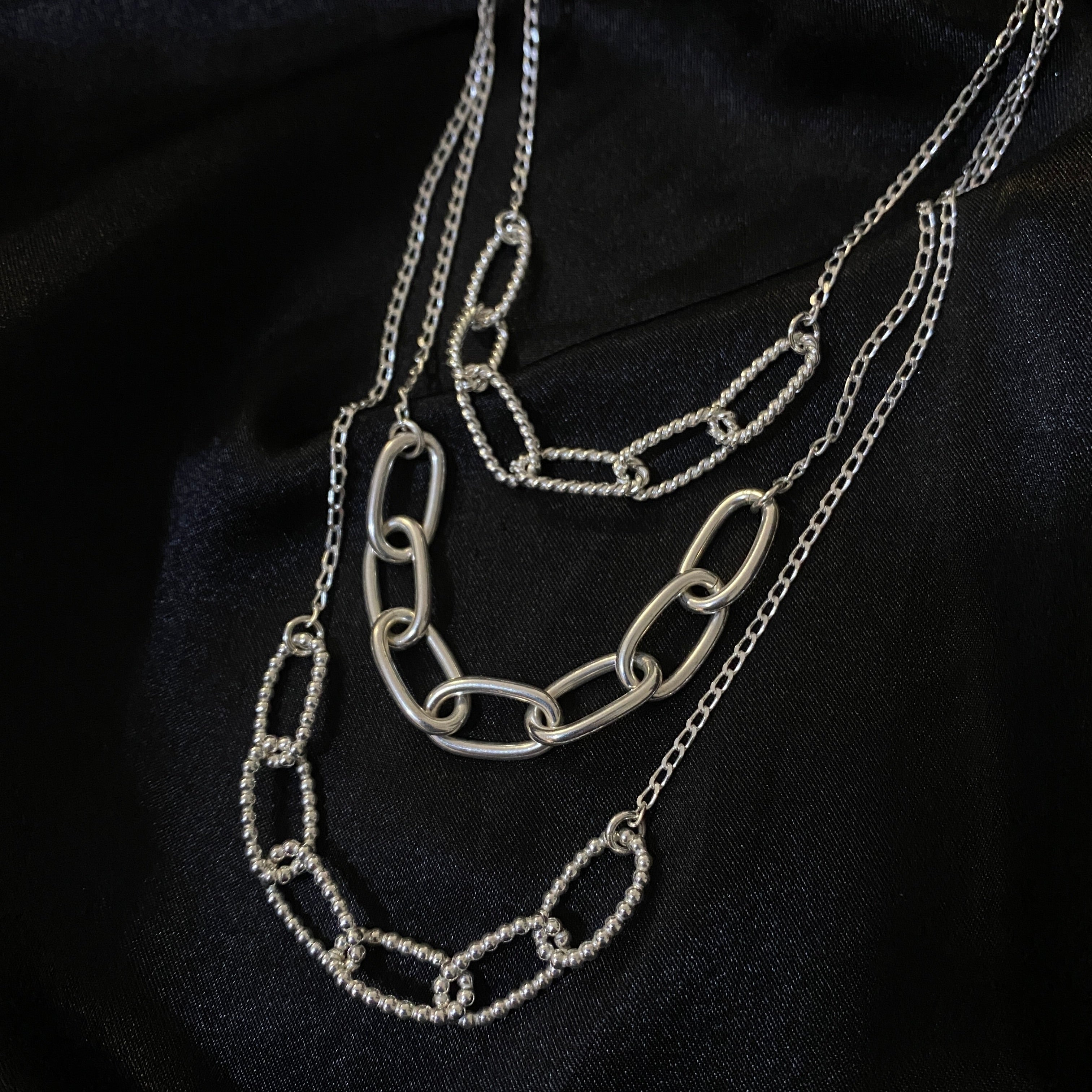 Chain Link Necklace.