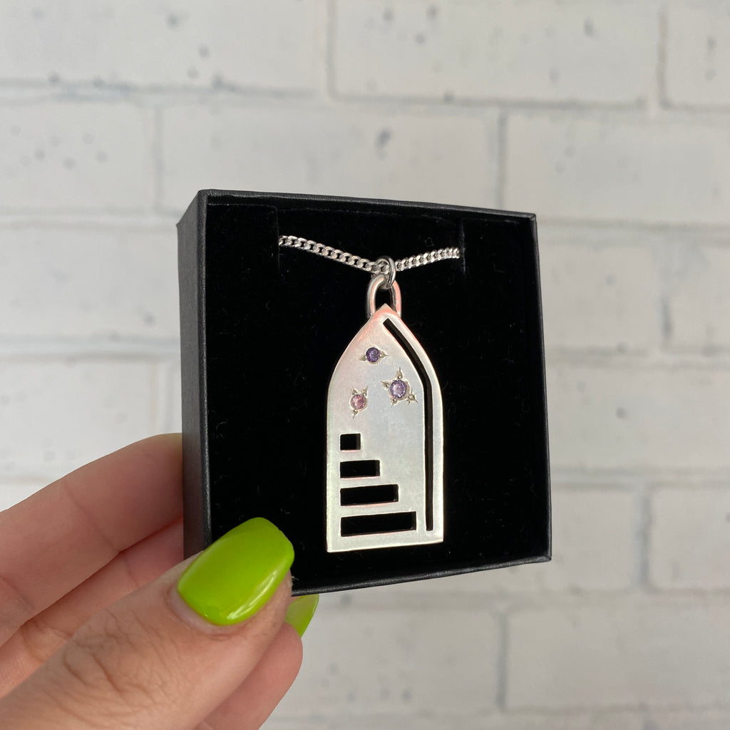OOAK Fancy Portal Necklace.
