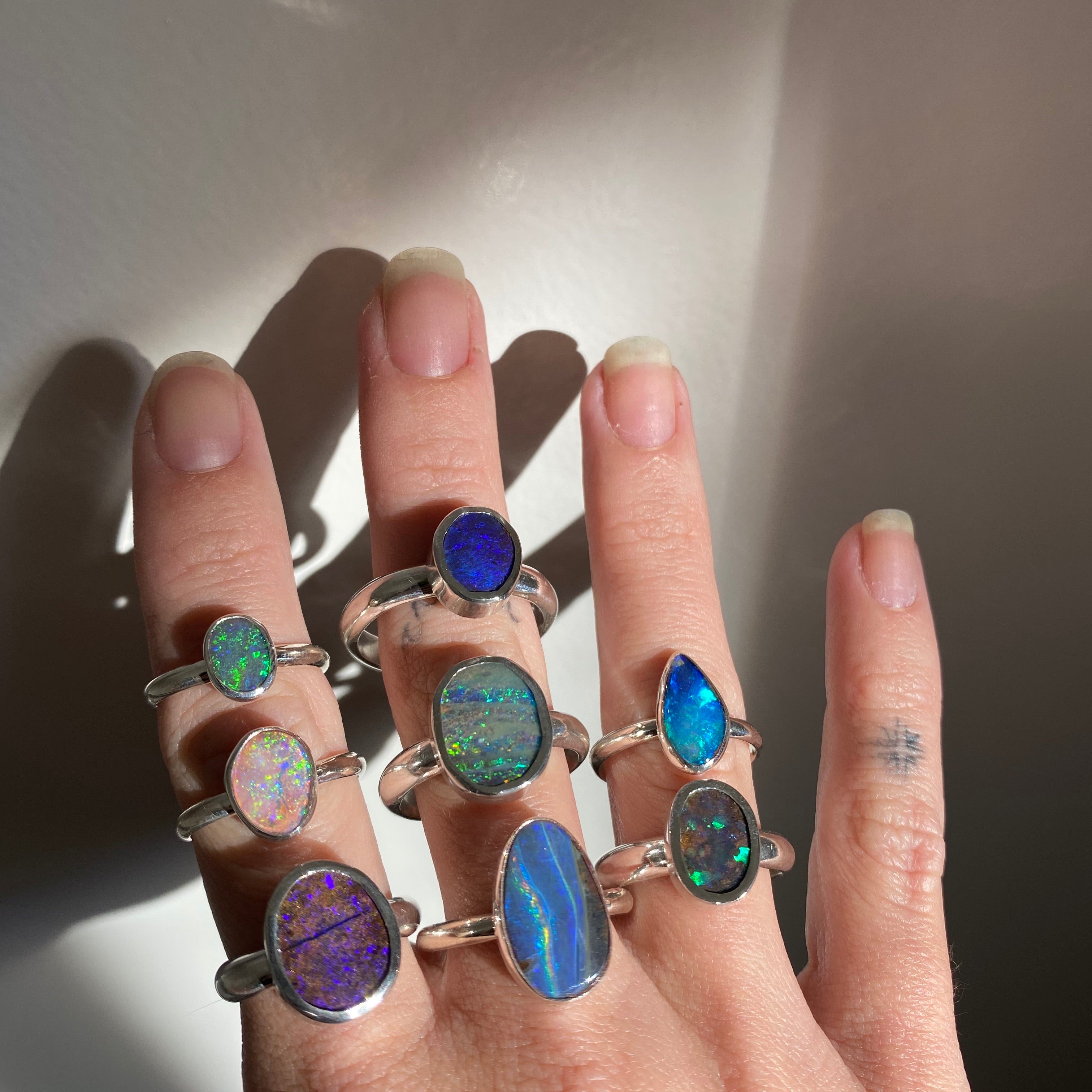 Opal Ring - Size U (10.5).